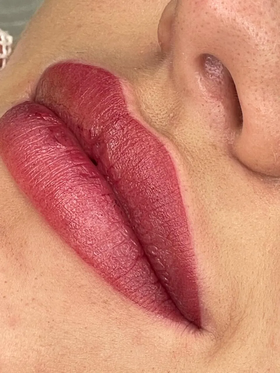 Aquarell Lippen PMU Natürlich